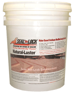Seal-n-Lock Natural Luster sealer bucket