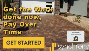 Get the work done now and pay over time with Synchrony