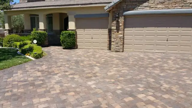 Faded driveway brought back to life